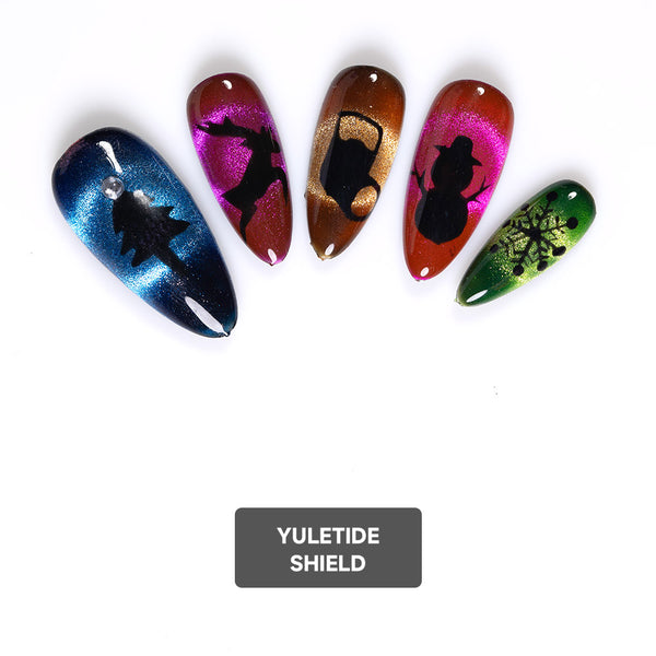 Yuletide shield – Press On Nail 10 Pcs Set